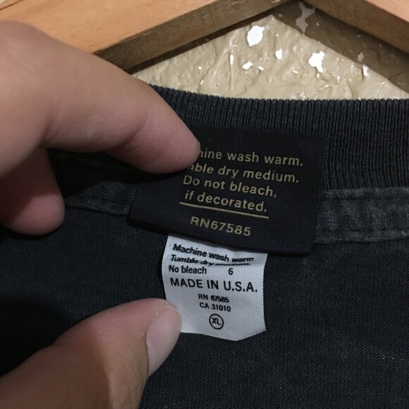 Dennis Rodman Red Head Mega Print T-Shirt XL Faded Black - Picture 4 of 7